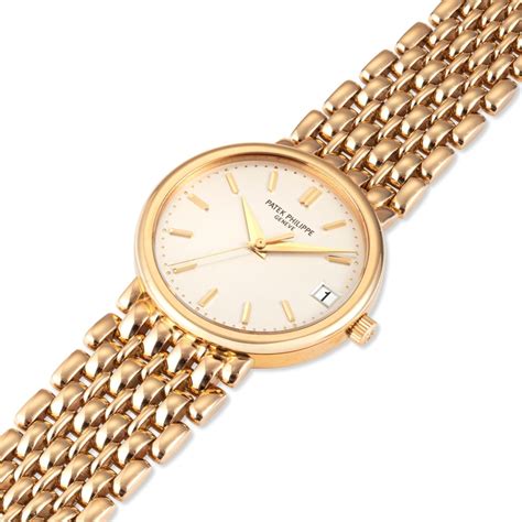 patek philippe calatrava gold price